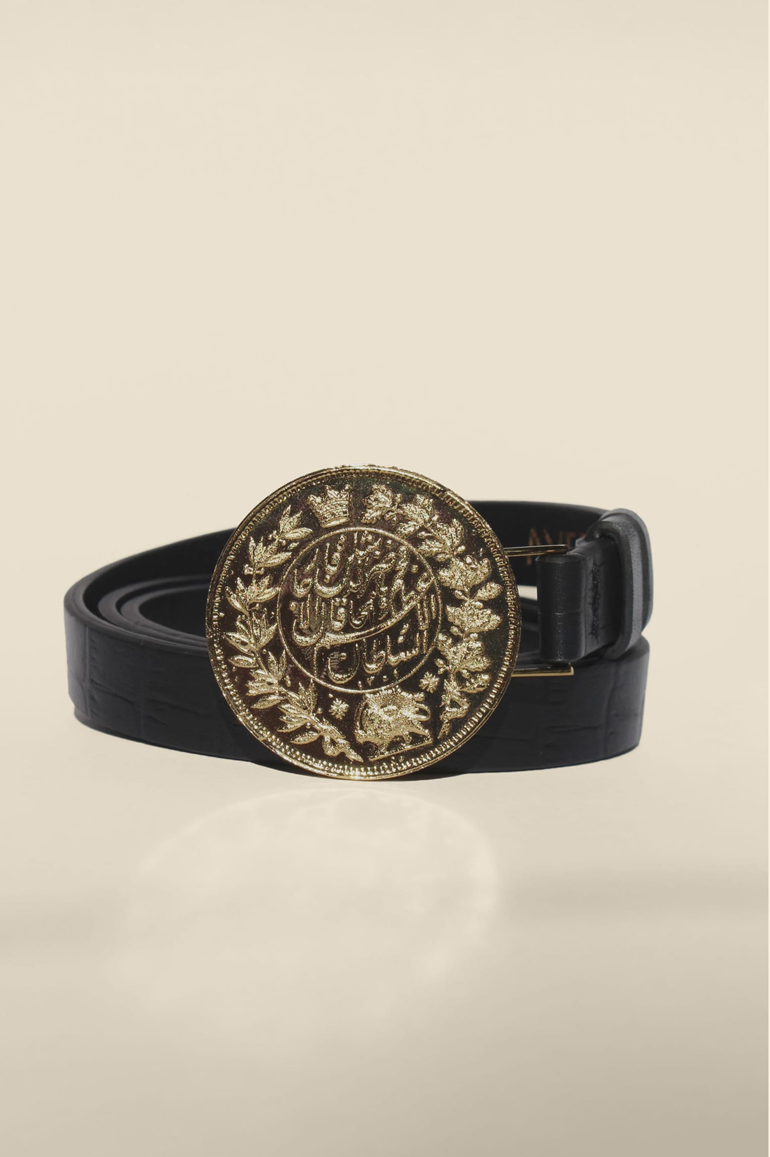 Coin leather Belt | Avers Design